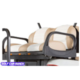 Club Car Onward OEM Premium Seat Cushion - Camello/ Off-White