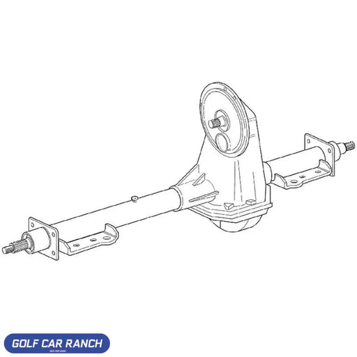 Rear Axle Assembly Inventory - Schafer 16.99:1 - SKU: 10044525 - EZ-GO REPAIR PART