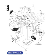 1011464 PACKAGE BRAKE SPRING BRAKES - CC