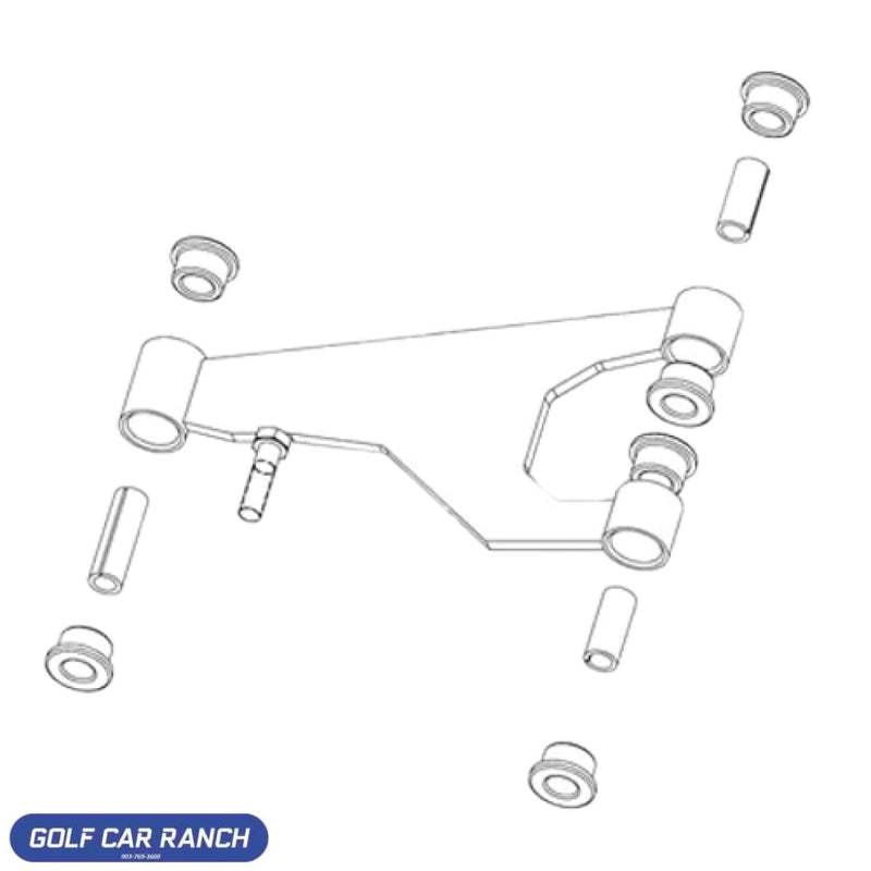 1016353 DELTA A PLATE SUB ASM SUSPENSION - CC