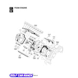 1016431 HEAD ASSY, FE290 CYLINDER