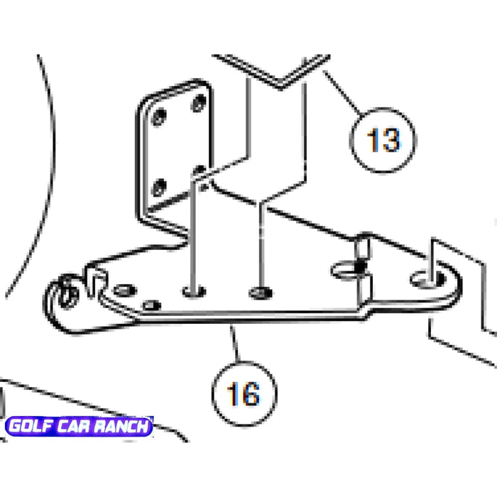 101929401 BRACKET, RIGHT HAND