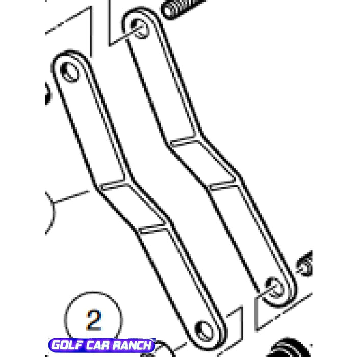 102004201 SHACKLE, REAR SPRING - 252