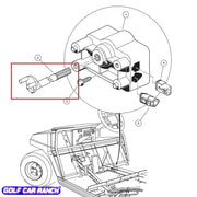 BAR DRIVE -CAST - 102101001 CLUB CAR REPAIR PART