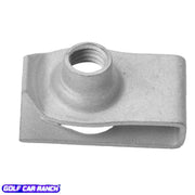 U-NUT M6-1.0 PREV TORQUE Silver CLUB CAR REPAIR PART