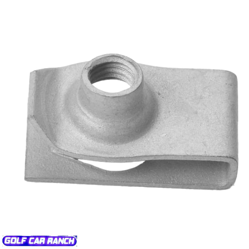 U-NUT M6-1.0 PREV TORQUE Silver CLUB CAR REPAIR PART