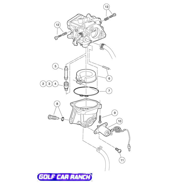 103201601 CARBURETOR, HONDAGX620 , SEAL SHAFT