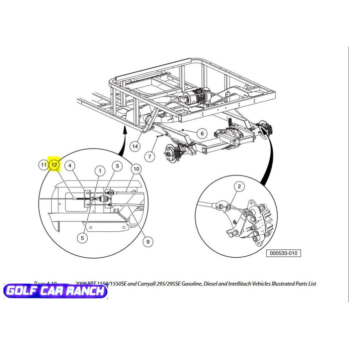 103218501 CABLE, CRANK, BELL, MAIN, LONG