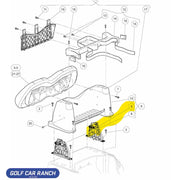 CLUB CAR SUPPORT CANOPY PASS CLUB CAR BODIES