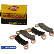 103993701 BRAKE PAD SET SERVICE SC10 CLUB CAR REPAIR PART