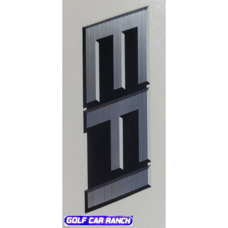 105153302 Club Car EFI Italique Autocollant droitier