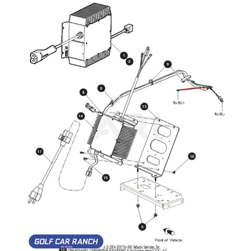 SCREW-SS-1/4 - 20 X 3/4 SKU: 16705G3 - EZ-GO REPAIR PART