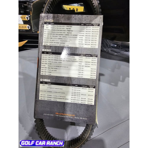 17-006 Club Car DS / Precedent G-Boost Drive Belt (Years 1997-2013)