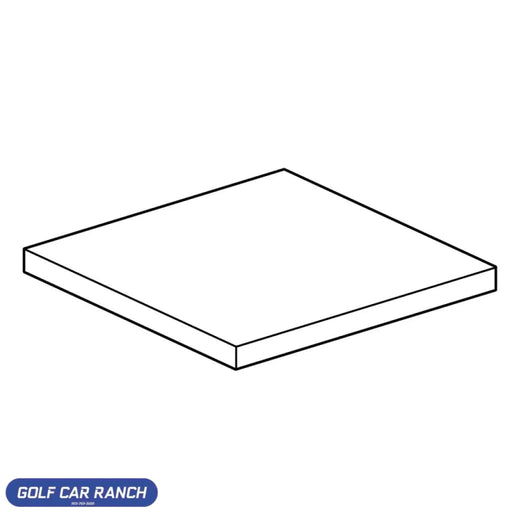 Seat Bottom Soiling Slab SKU: 17074G1 - EZ-GO REPAIR PART