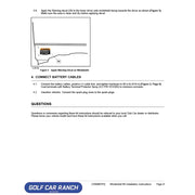KIT WINDSHIELD CLEAR 950 - 105080601 - Club Car CA/XRT ACCESSORY