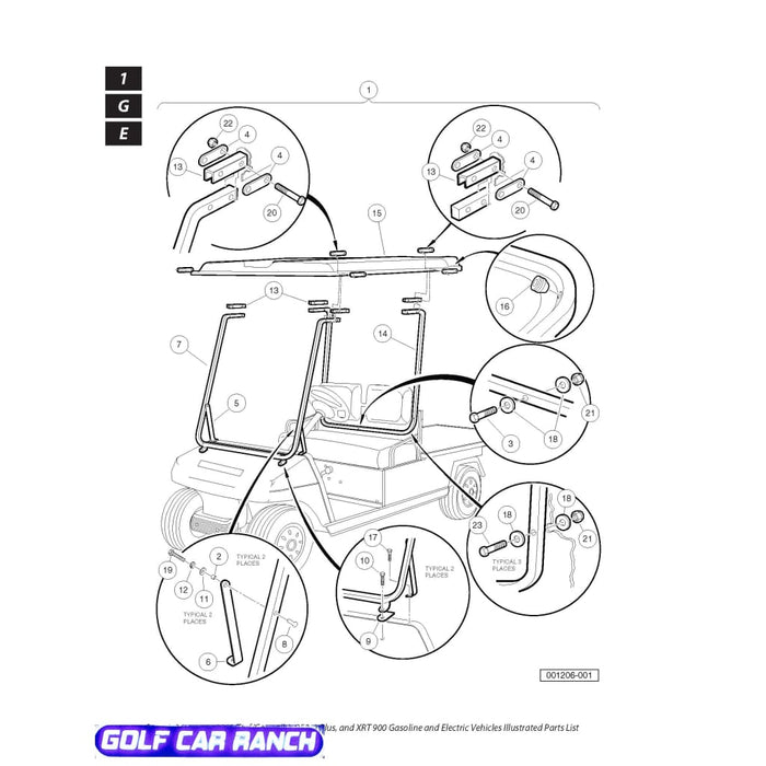 1010237 BUSHING, Canopy Kit