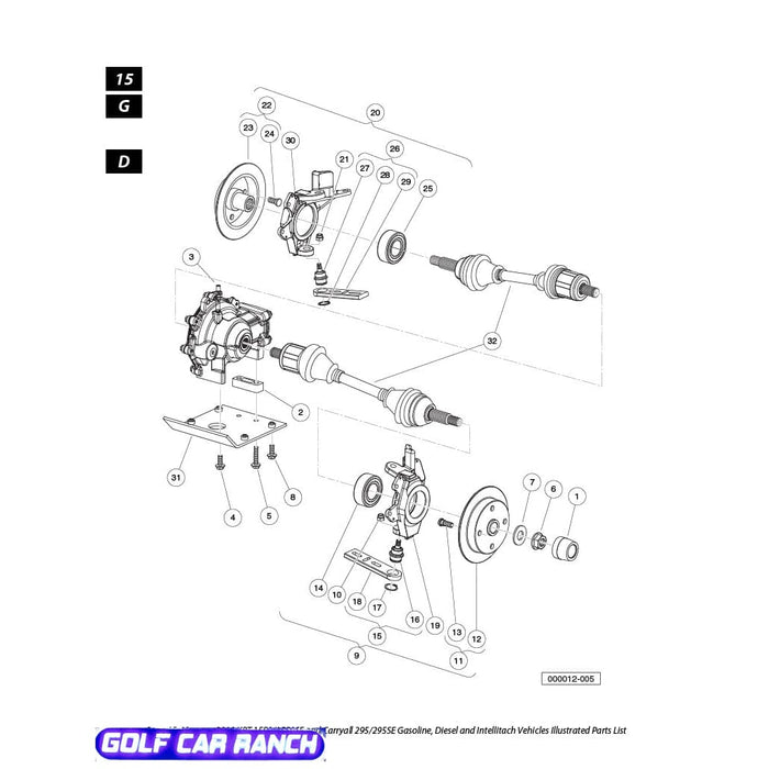 102791701 ASM, UPRIGHT, LH