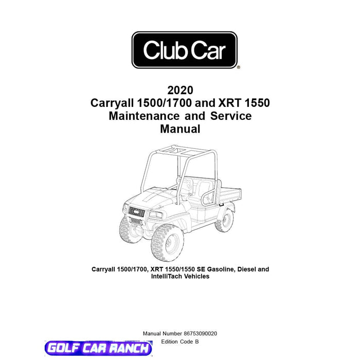 2020 Carryall 1500/1700 and XRT1550 IPL Manual (Parts)