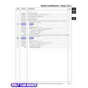 102361901 Club Car BALL JOINT XRT - SUSPENSION