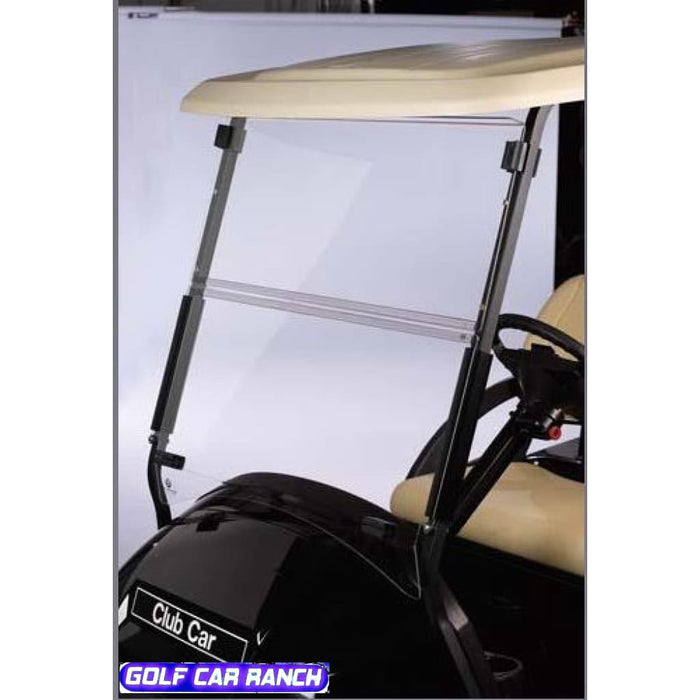 35175 RedDot Club Car Precedent/Tempo/Onward 1/4&Prime; Folding Clear Windshield (Years 2004-Up)