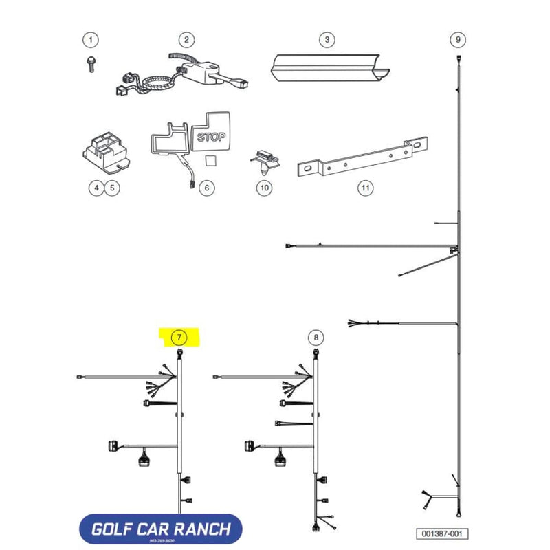 47562746001 HARNESS IP LHT CSMR ELE CC - WIRING HARNESS