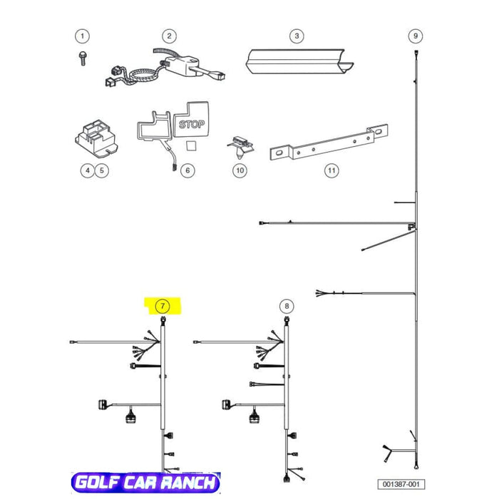 47562746001 HARNESS, IP LHT, CSMR, ELE