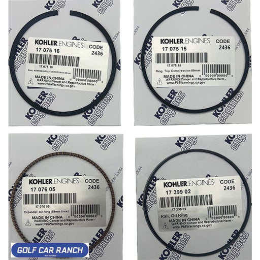 RING SET KOHLER SKU: 47629694001 - CLUB CAR REPAIR PART