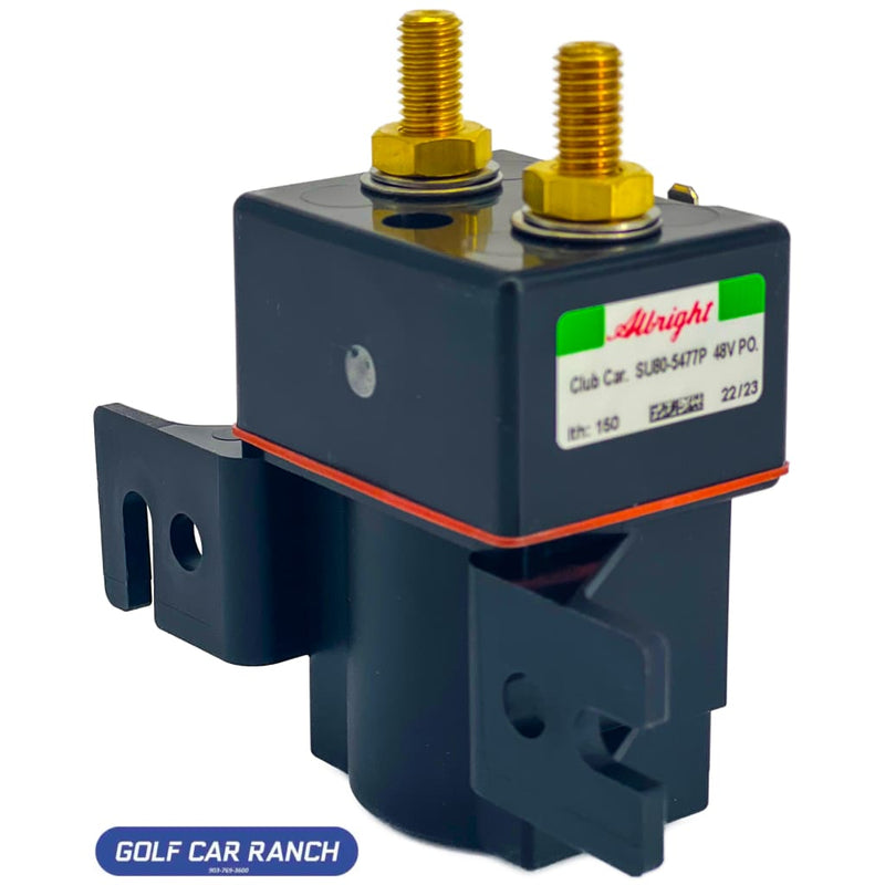 SOLENOID 48V 150A SU80-5477P - 47696033001 - CLUB CAR REPAIR PART