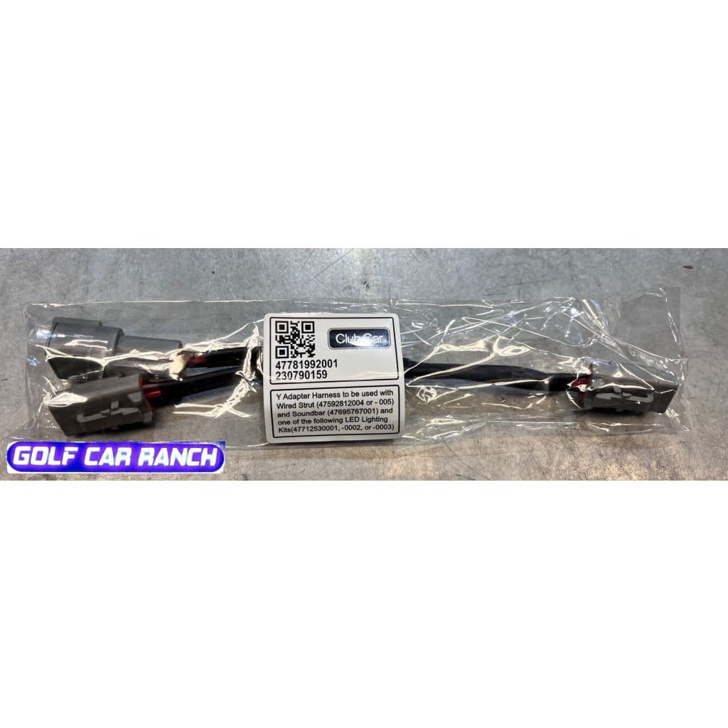 47781992001 CLUB CAR ONWARD HARNESS, Y — GOLF CAR RANCH