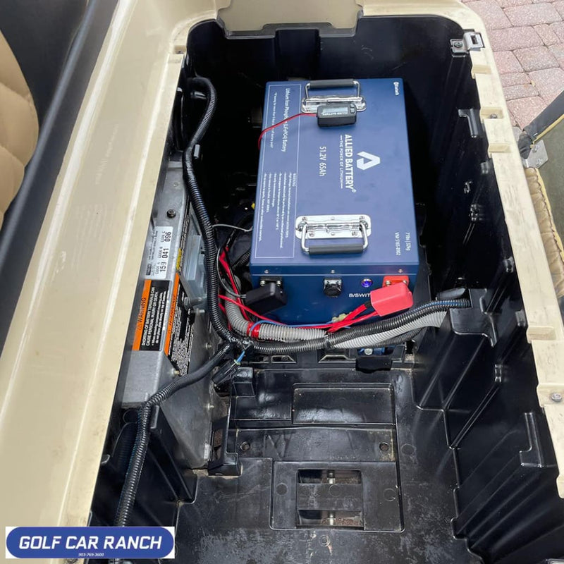 Lithium Golf Cart Battery Allied 48V 65AH Commercial Golf Cart Battery Set LITHIUM BATTERY