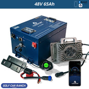 Lithium Golf Cart Battery Allied 48V 65AH Commercial Golf Cart Battery Set LITHIUM BATTERY