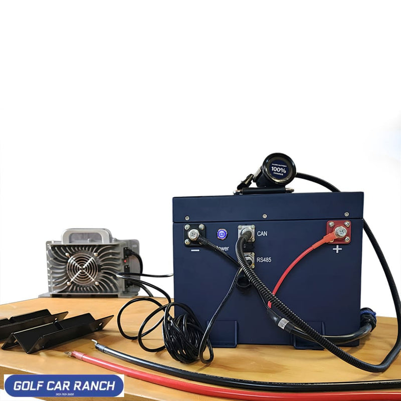 Lithium Golf Cart Battery Allied 48V 65AH Commercial Golf Cart Battery Set LITHIUM BATTERY
