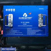 Allied RS Club Car DS Commercial 48V Lithium LiFePO4 Battery Package 105AH - Golf and UTV - AFM REPAIR PART