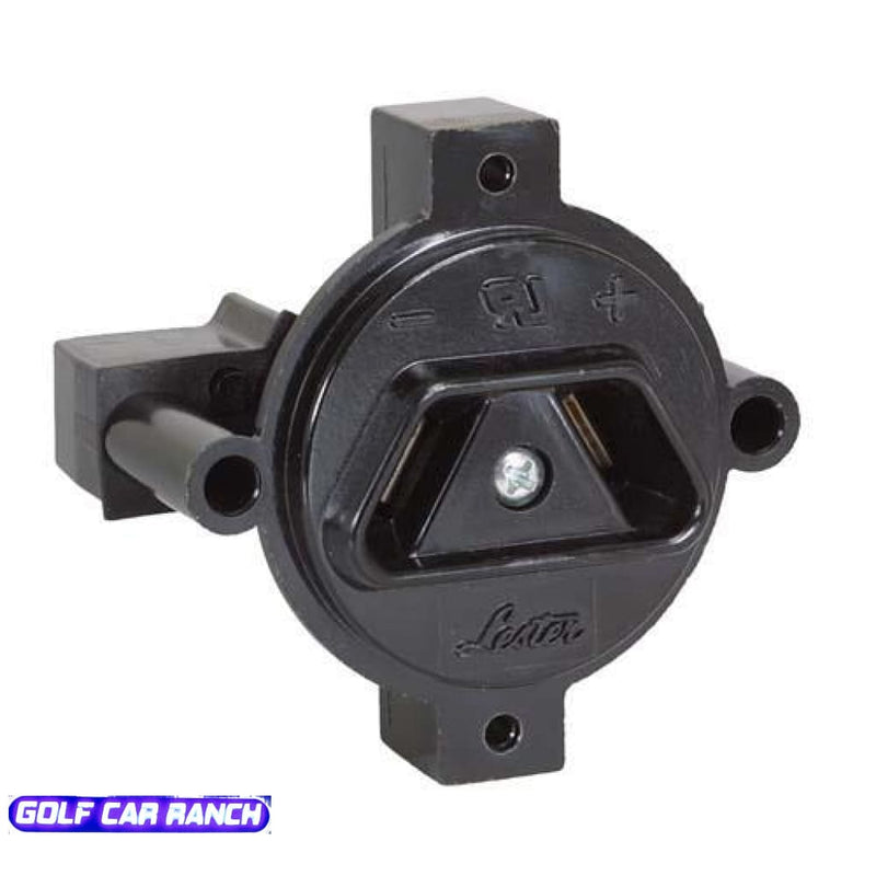 CGR-071 DC Receptacle 2 prong Crowsfoot E-Z-Go Club Car 36V Electric 74+ Yamaha AFM REPAIR PART