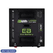 51V 105AH Thru-Hole Battery Bundle / Club Car Precedent/Onward/Tempo B-3132 - LITHIUM BATTERY