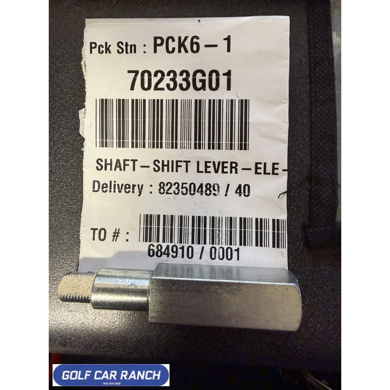 Shift Lever Shaft for Medalist SKU: 70233G01 - EZ-GO REPAIR PART
