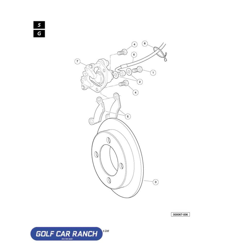 103147101 BOLT 3/8-24X 1.0 LOCTITE XRT - BRAKES