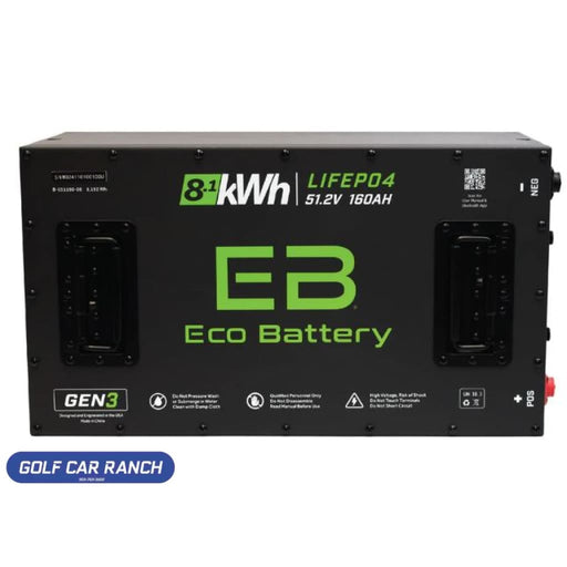 51V 160AH LiFePO4 Gen3 Battery LITHIUM BATTERY