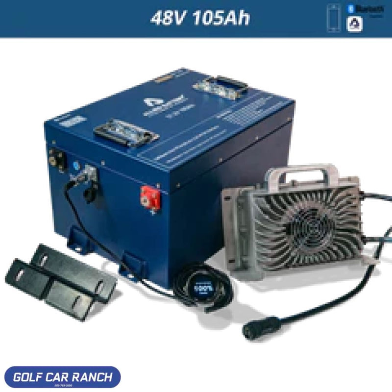 Lithium Golf Cart Battery Allied 48V 105AH Commercial Big Bank Golf Cart Battery Set LITHIUM BATTERY