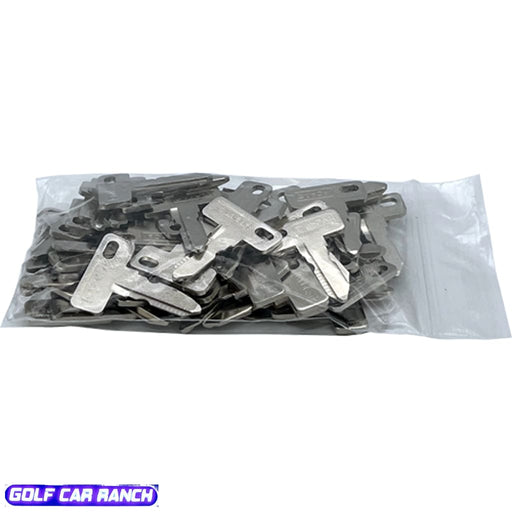 BULK STD KEYS (PACKAGE OF 50) Club Car key - AM10079 CLUB CAR REPAIR PART
