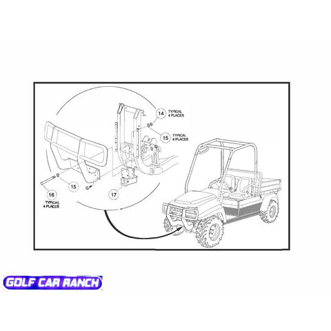 103273901 Front Receiver Hitch Kit