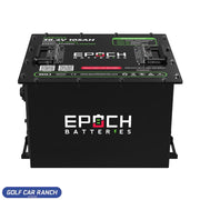 EPOCH 36V 105Ah - LiMax Series - Lithium (LiFePO4) Golf Cart Battery - Complete Kit LITHIUM BATTERY
