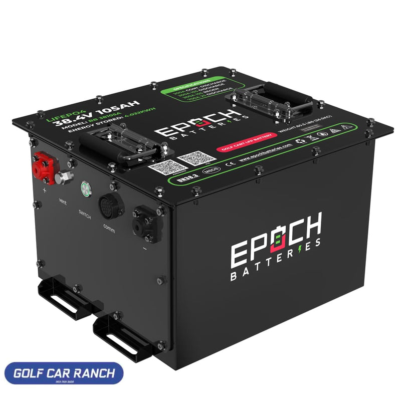 EPOCH 36V 105Ah - LiMax Series - Lithium (LiFePO4) Golf Cart Battery - Complete Kit LITHIUM BATTERY