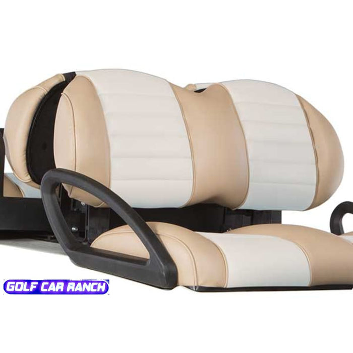 Club Car Onward OEM Premium Seat Cushion- Beige and Off White