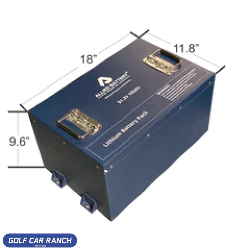 Lithium Golf Cart Battery Allied 48V 105AH Commercial Big Bank Golf Cart Battery Set LITHIUM BATTERY