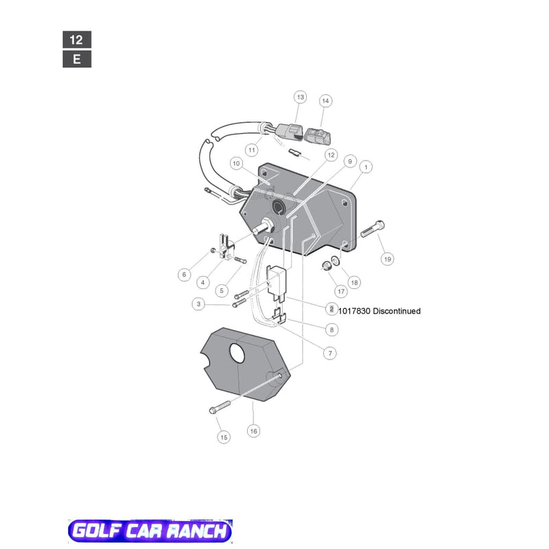 MICRO SWITCH 2 TERMINAL - 1017830 ELECTRICAL PARTS - CC