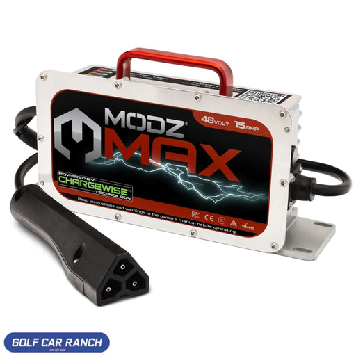 MODZ MAX48 15 Amp EZGO RXV & TXT48 Battery Charger for 48 Volt Golf Carts - AFM REPAIR PART