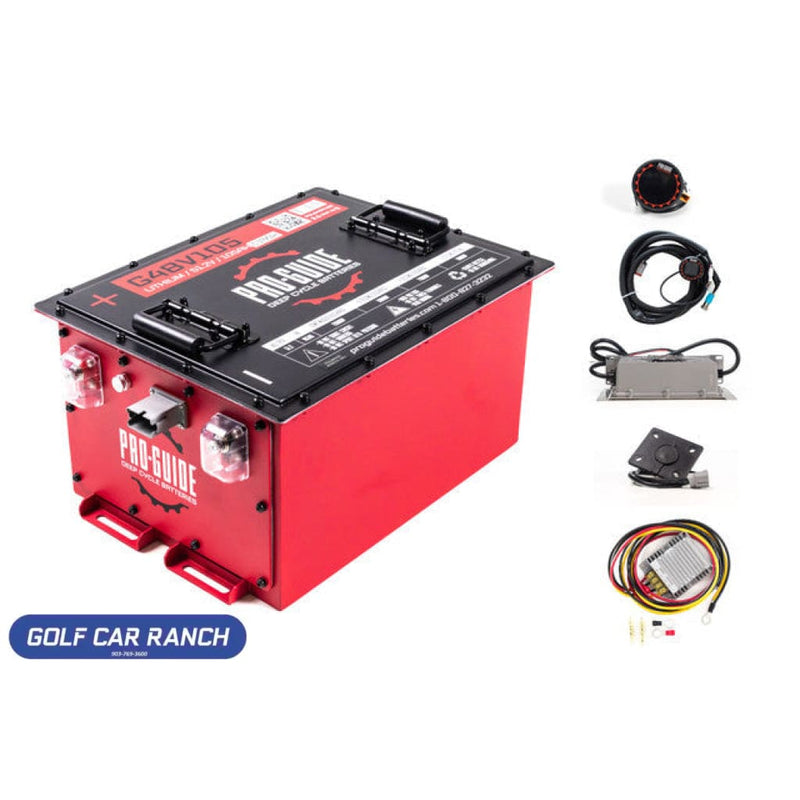 Lithium Golf Cart Battery 48V 105A/H Pro-Guide - LITHIUM BATTERY