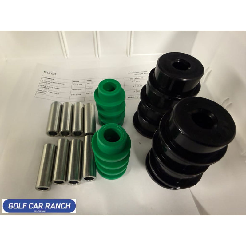 BUSHING KIT REAR 2012+ - CARRYALL 1500 & 1700 XRT 1550 - 4-LINK CLUB CAR CA/XRT KIT BUSHING