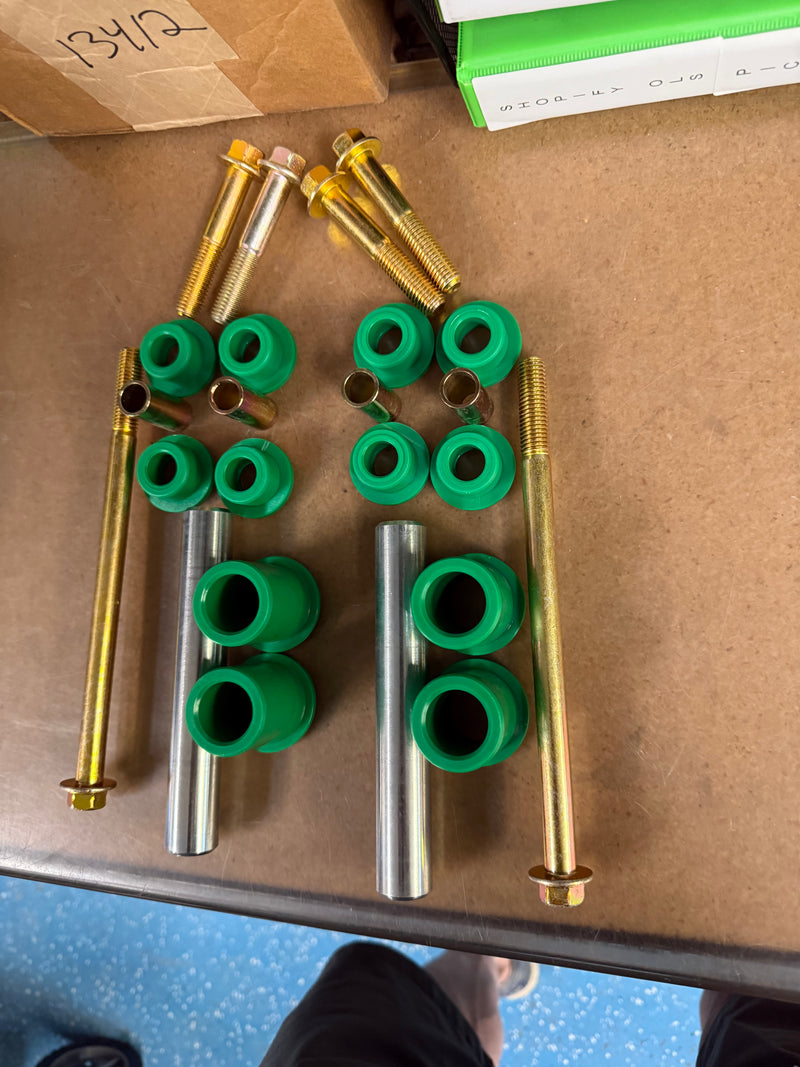 BUSHING KIT, FRONT W/HDW 2013+ - CARRYALL 1500 & 1700, XRT 1550